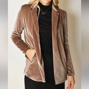 Velvet Blazer